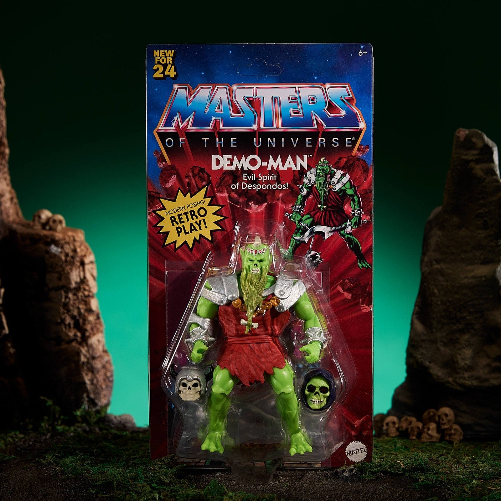 Masters of the Universe Origins Demo-Man Unpunched, Verzenden, Nieuw