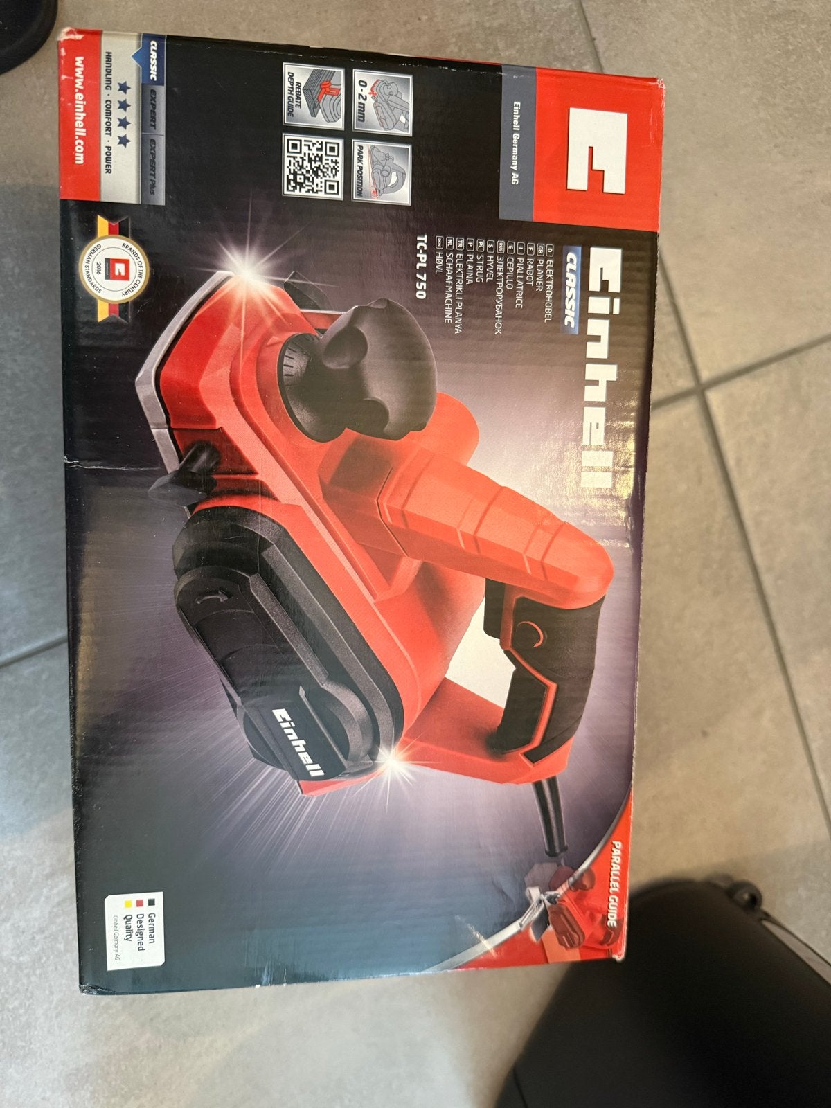 Einhell Classic TC-PL 750 elektrische schaafmachine, Ophalen, Zo goed als nieuw