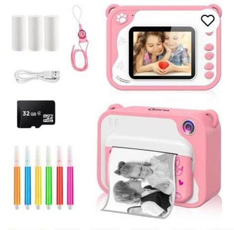 Digitale Kindercamera met fotos uitprinten voor Kinderen, Met games, Nieuw, 2DS, Ophalen of Verzenden
