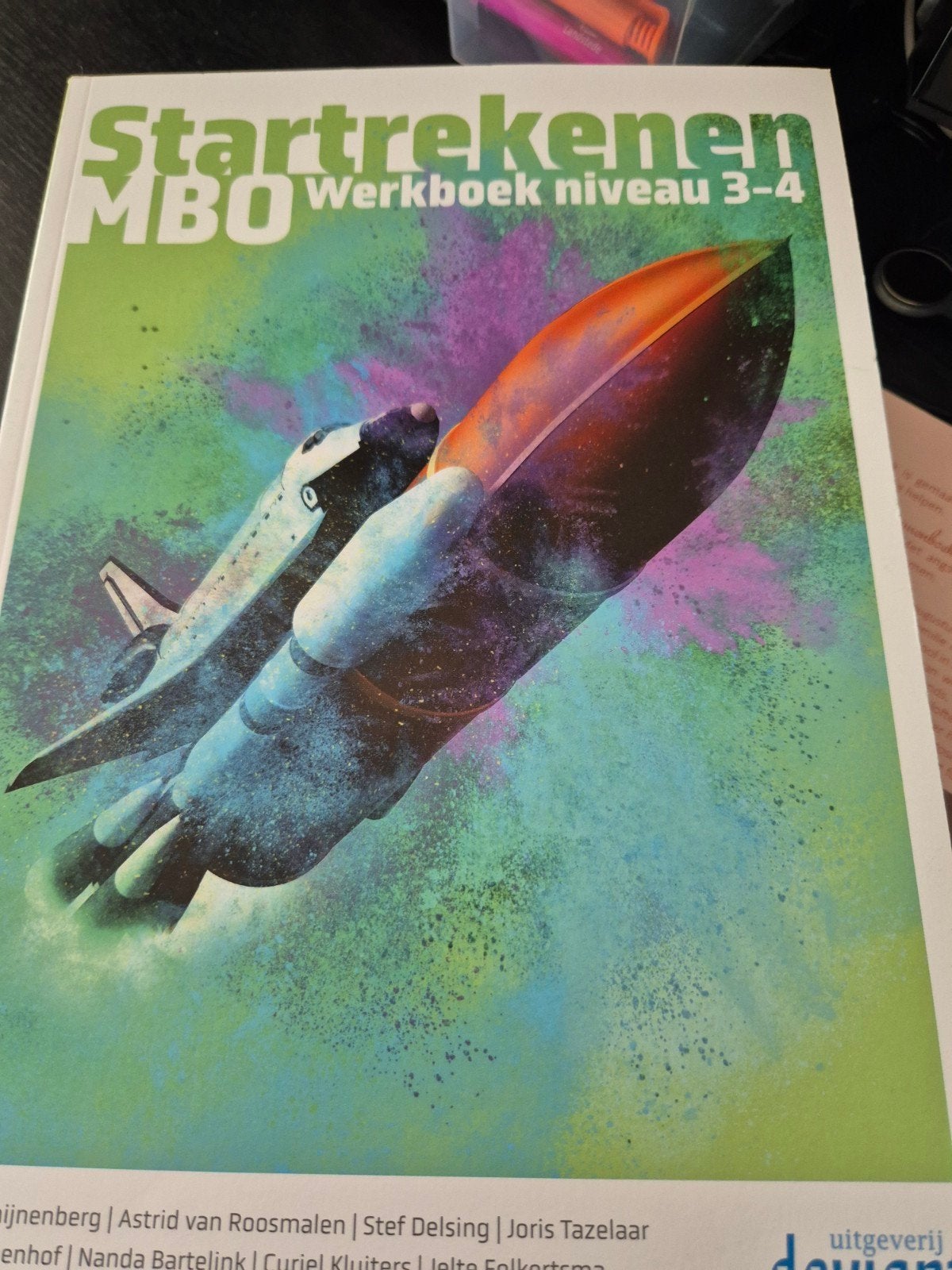 Studiereader Startrekenen MBO niv. 3-4 ECK, Jelte Folkertsma, Ophalen of Verzenden, Zo goed als nieuw, Nederlands