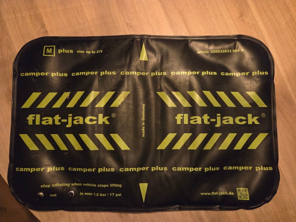 Flat-Jack camper banden luchtkussen 7,5 ton, Ophalen of Verzenden, Gebruikt