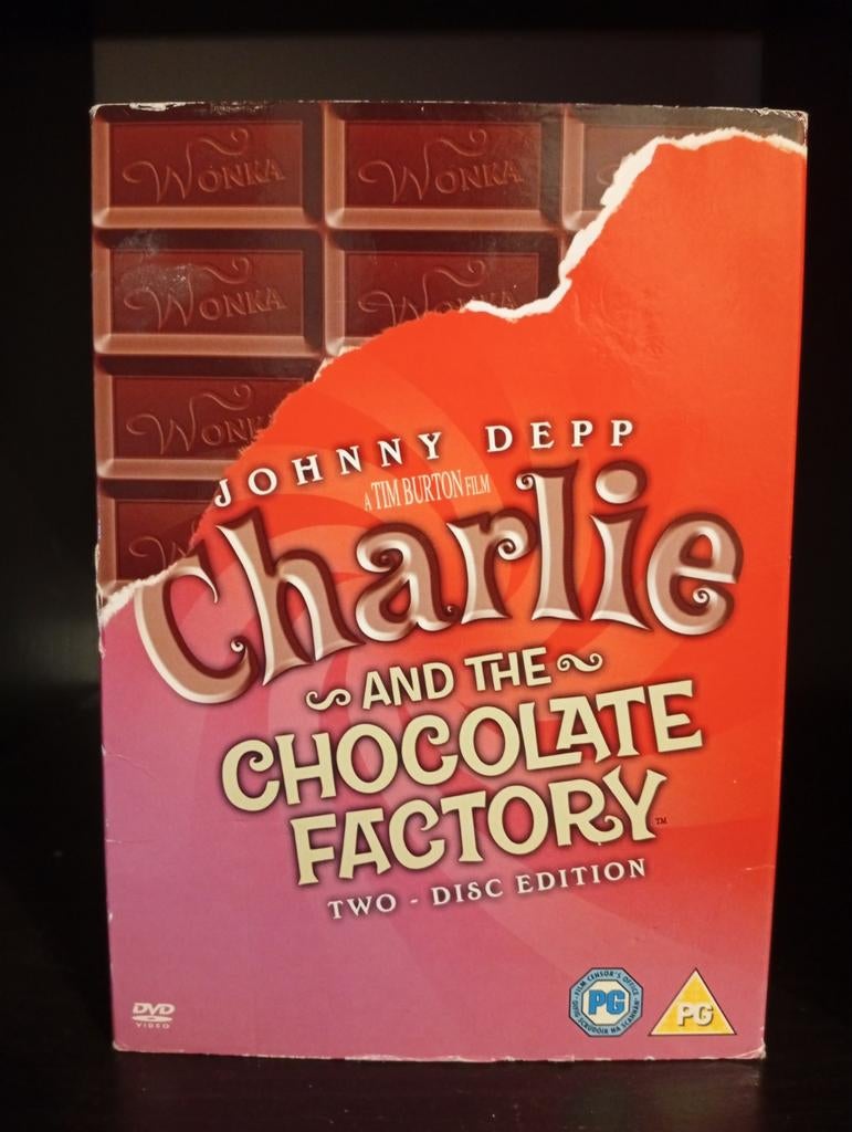 Charlie and the Chocolate Factory - 2-Disc DVD, Avontuur, Gebruikt, Ophalen of Verzenden, Vanaf 6 jaar