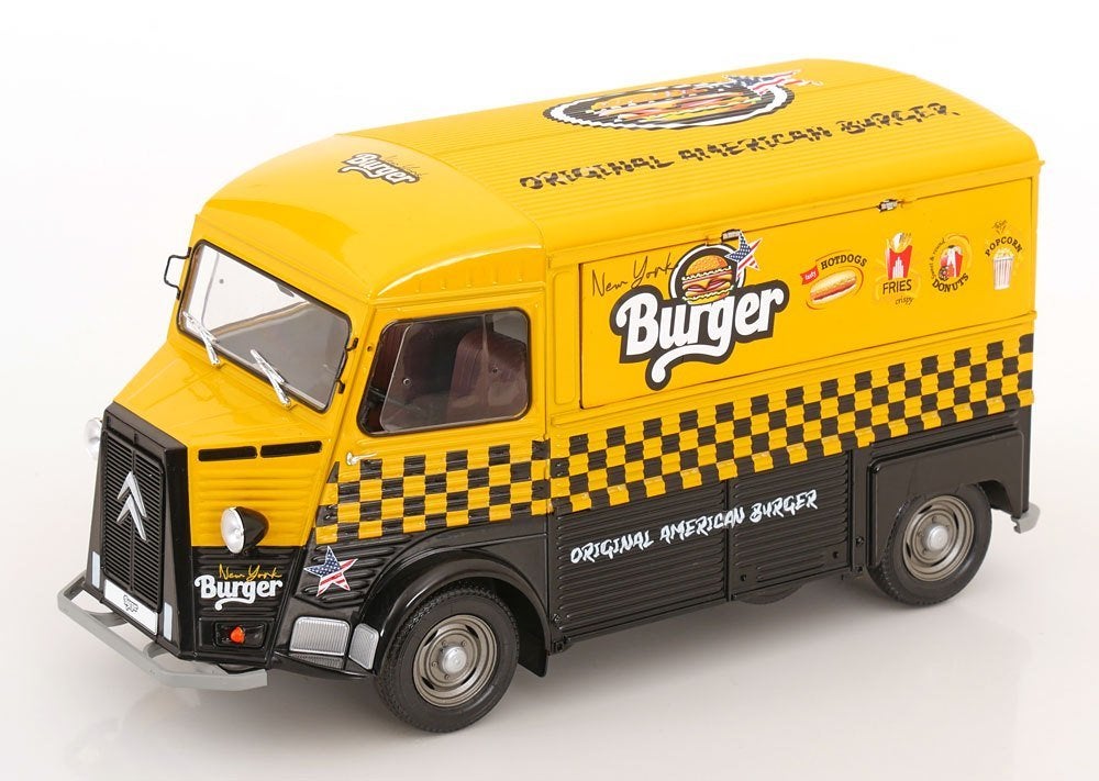 Citroën Type HY Bus 1969 “New York Burger”  1-18 Solido, Hobby en Vrije tijd, Solido, Auto, Solido, Nieuw