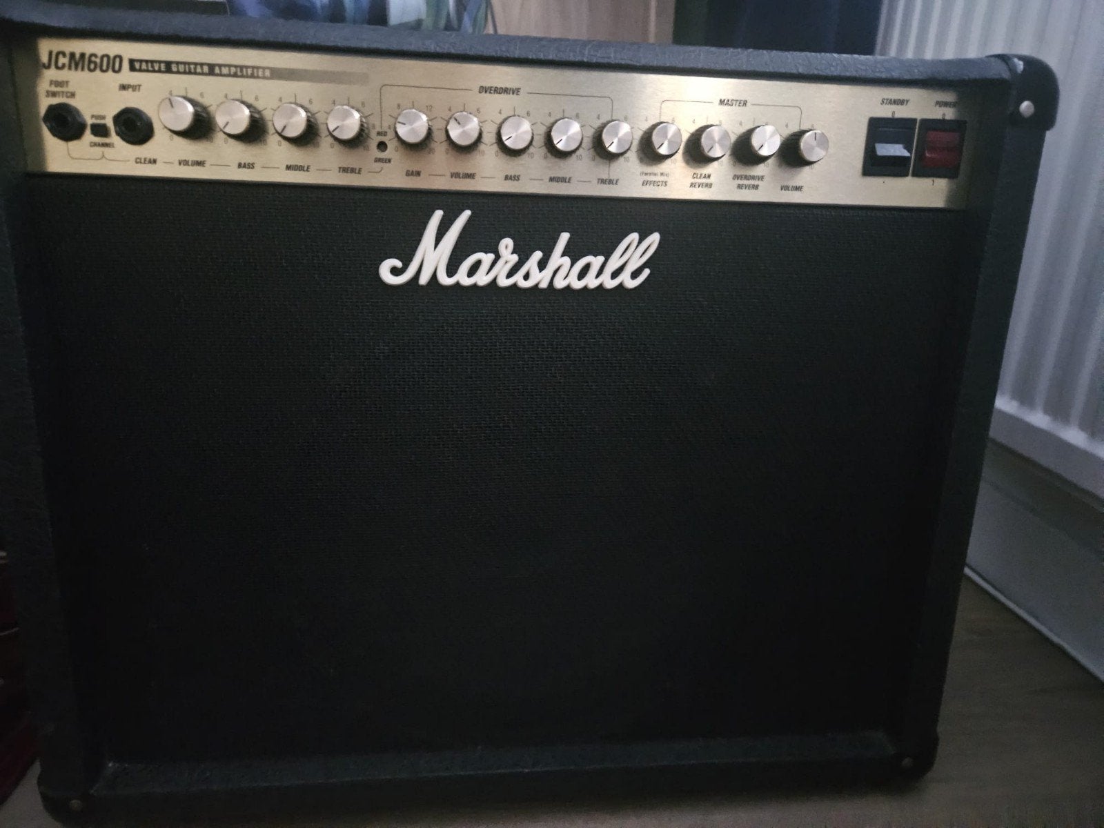 Marshall JCM600 Gitaarversterker, Ophalen of Verzenden, Gebruikt, Gitaar, 50 tot 100 watt