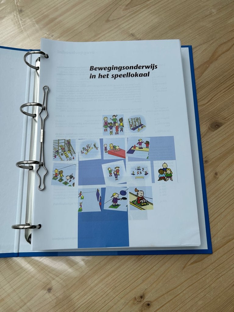 Bewegingsonderwijs in het speellokaal (map), Ophalen of Verzenden, Gamma, Nieuw, HBO