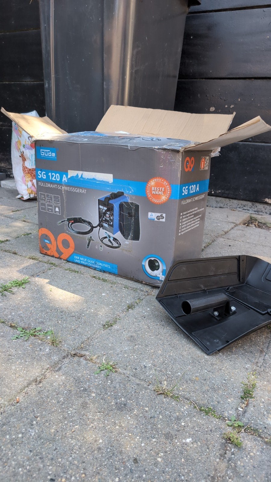 Güde SG 120 A Lasapparaat met vuldraad, Doe-het-zelf en Verbouw, Ophalen of Verzenden, Zo goed als nieuw, Minder dan 150 ampère