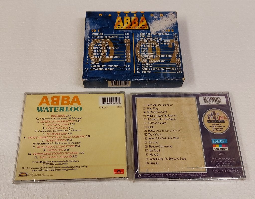 Abba Waterloo Das Original 2CD BOX Duitsland, Verzenden, Zo goed als nieuw, Pop, Boxset