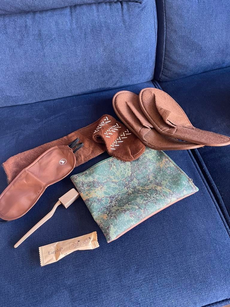 Turkish Airlines Unesco Türkiye Series economy amenity kit., Ophalen of Verzenden, Zo goed als nieuw, Overige typen