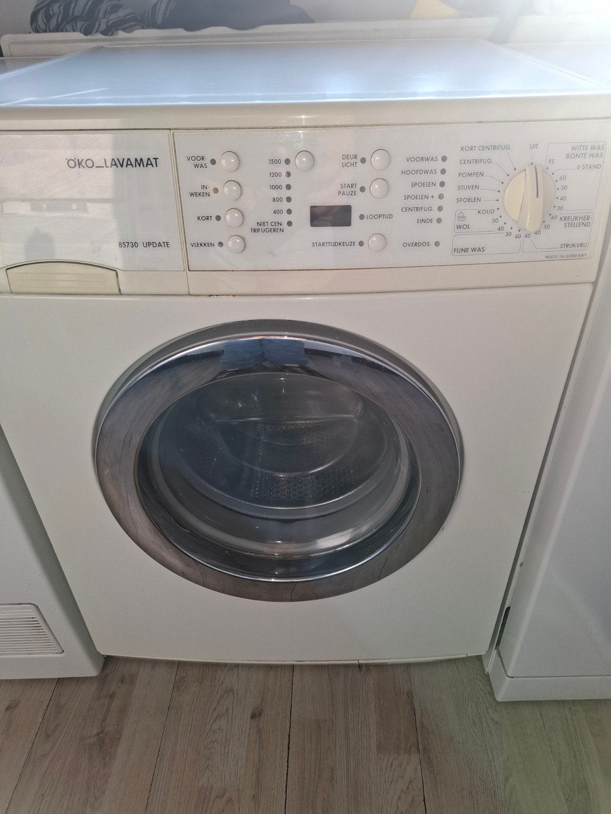 AEG ÖKO_LAVAMAT 85730 UPDATE Wasmachine Digitaal, Gebruikt, Voorlader, 85 tot 90 cm, 1200 tot 1600 toeren