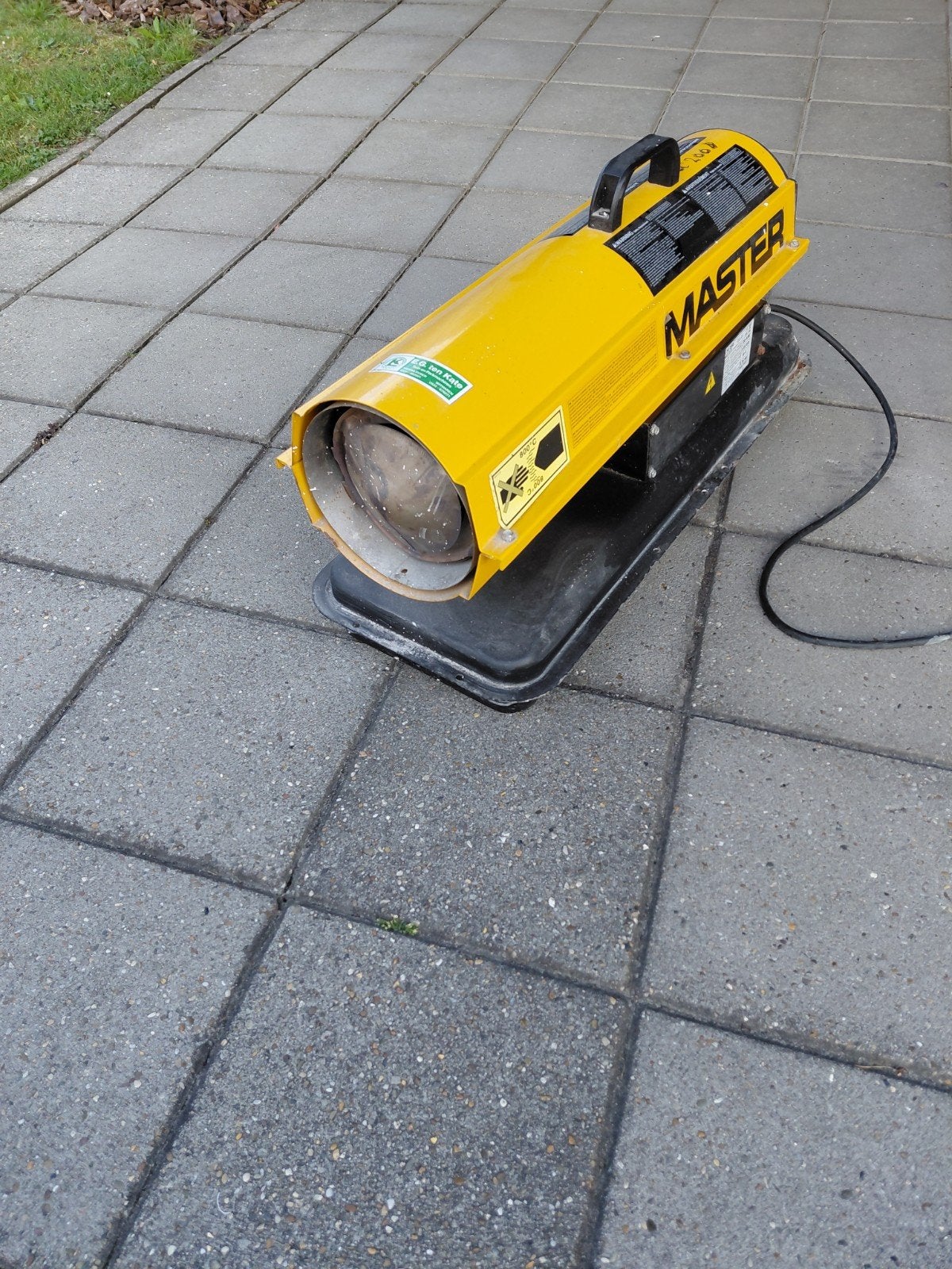 Master heteluchtkanon - Krachtige verwarming, Ophalen, 30 tot 80 cm, Gebruikt, Kachel