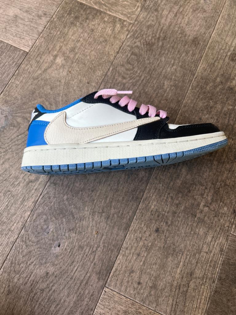 Nike Air Jordan 1 Low Travis Scott Fragment, Ophalen of Verzenden, Nieuw, Zwart, Sneakers of Gympen