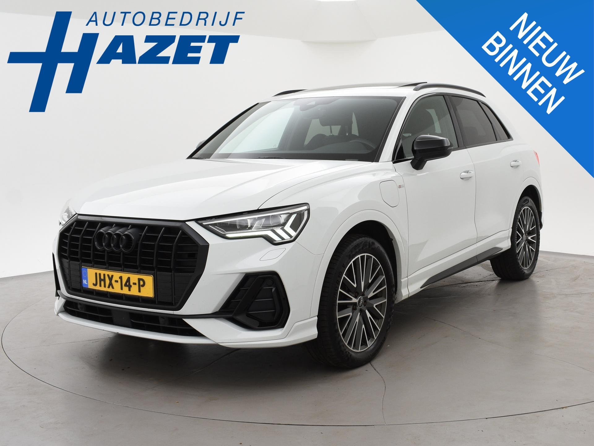 Audi Q3 45 TFSIe 245 PK S-LINE + SONOS AUDIO | PANORAMA | AD, Gebruikt, Wit, Hybride Elektrisch/Benzine, 13 kWh