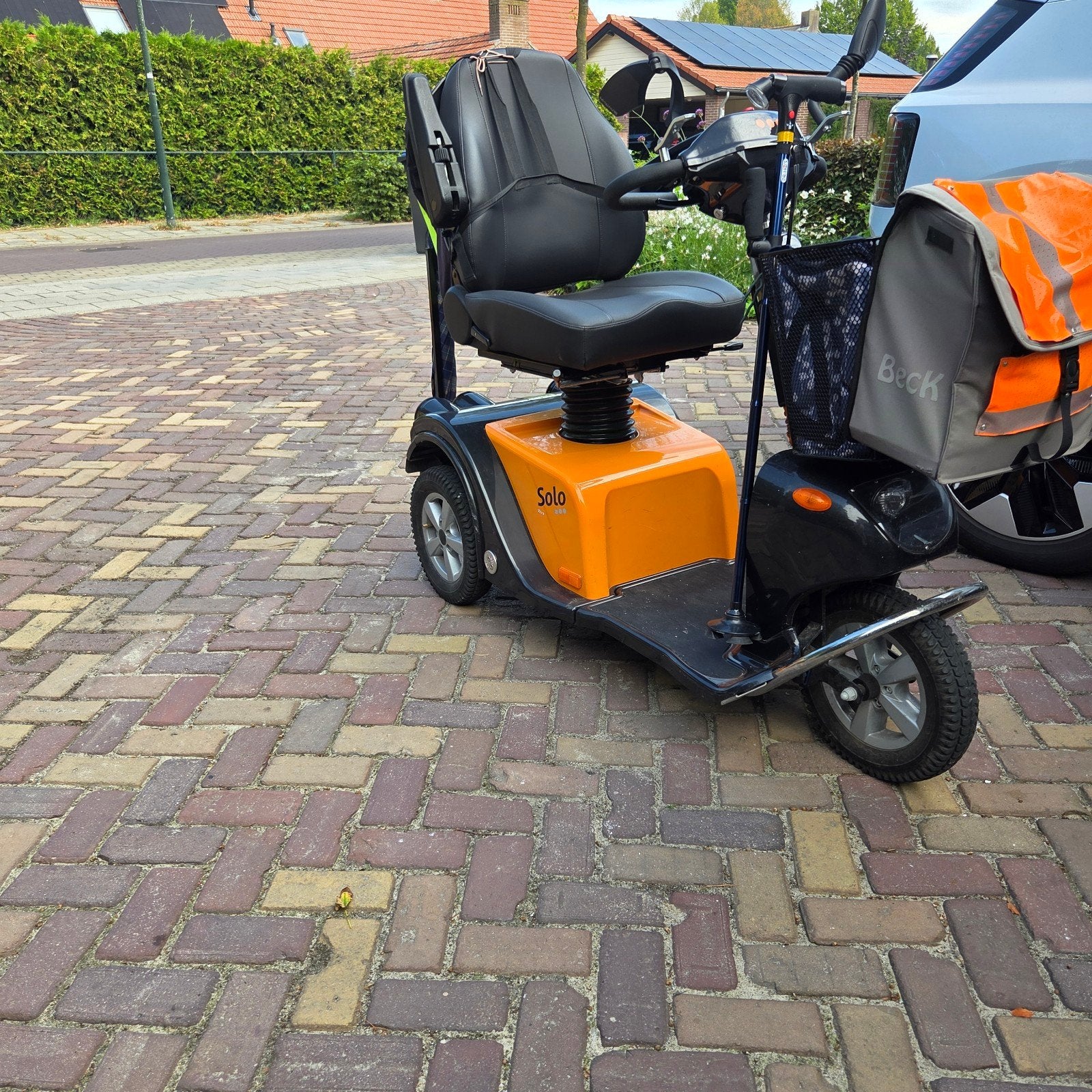 scootmobiel solo 3 extra 3700 kilometer, Diversen, Zo goed als nieuw, 16 km/u of meer, 46 km of meer, Ophalen