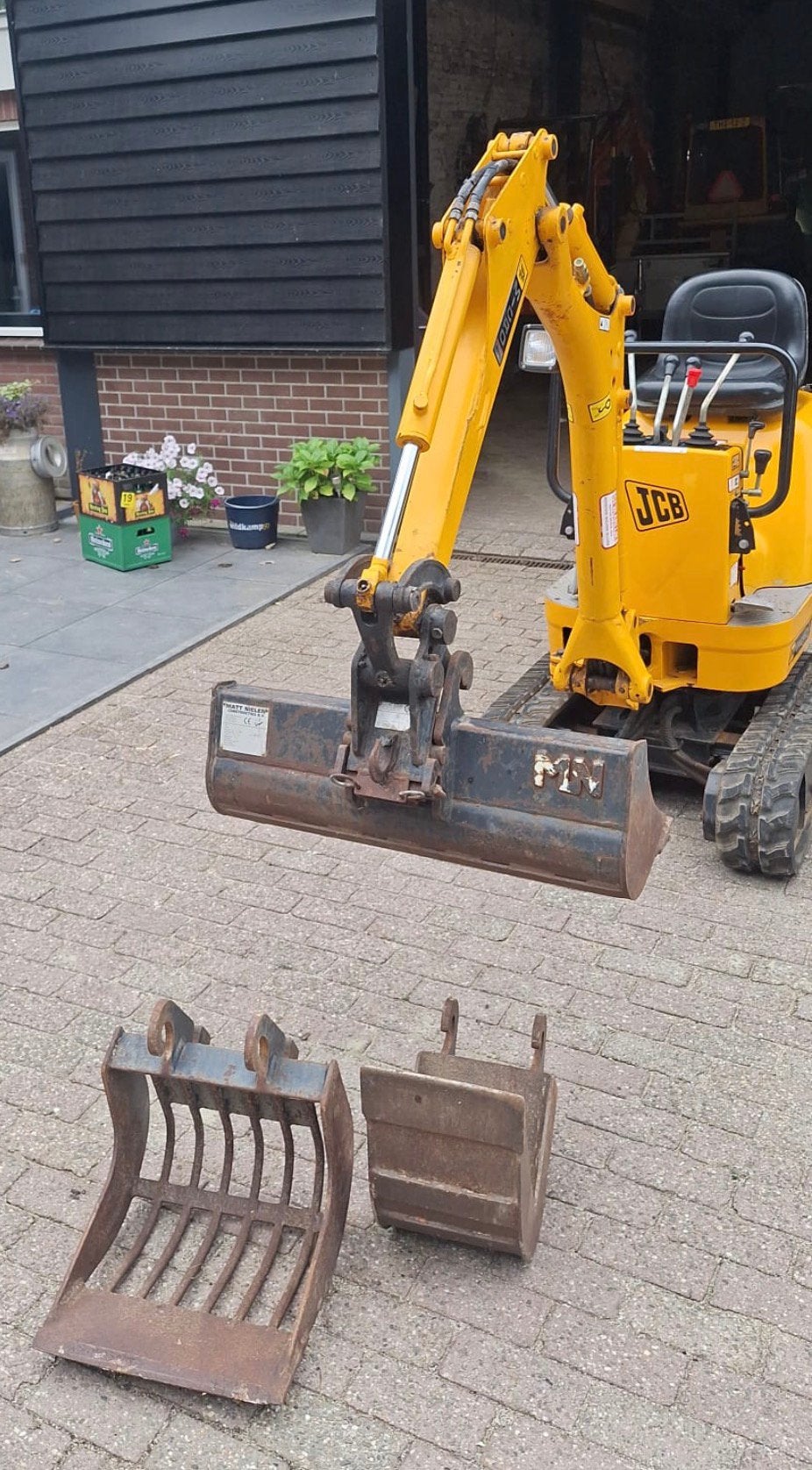 Jcb minikraan 500uur!!, Zakelijke goederen, Ophalen, Graafmachine
