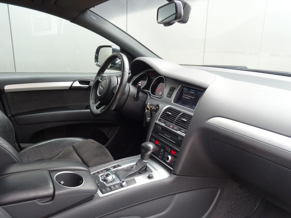 Audi Q7 * S-LINE * LUCHTVERING * KEYLESS ! (bj 2014), Auto's, Audi, Automaat, Euro 5, Gebruikt, Zwart