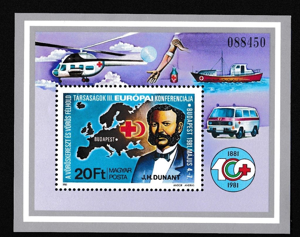 B 32 - Blok van Hongarije 1981 € 5,00, Postzegels en Munten, Postzegels | Europa | Overig, Ophalen of Verzenden, Overige landen