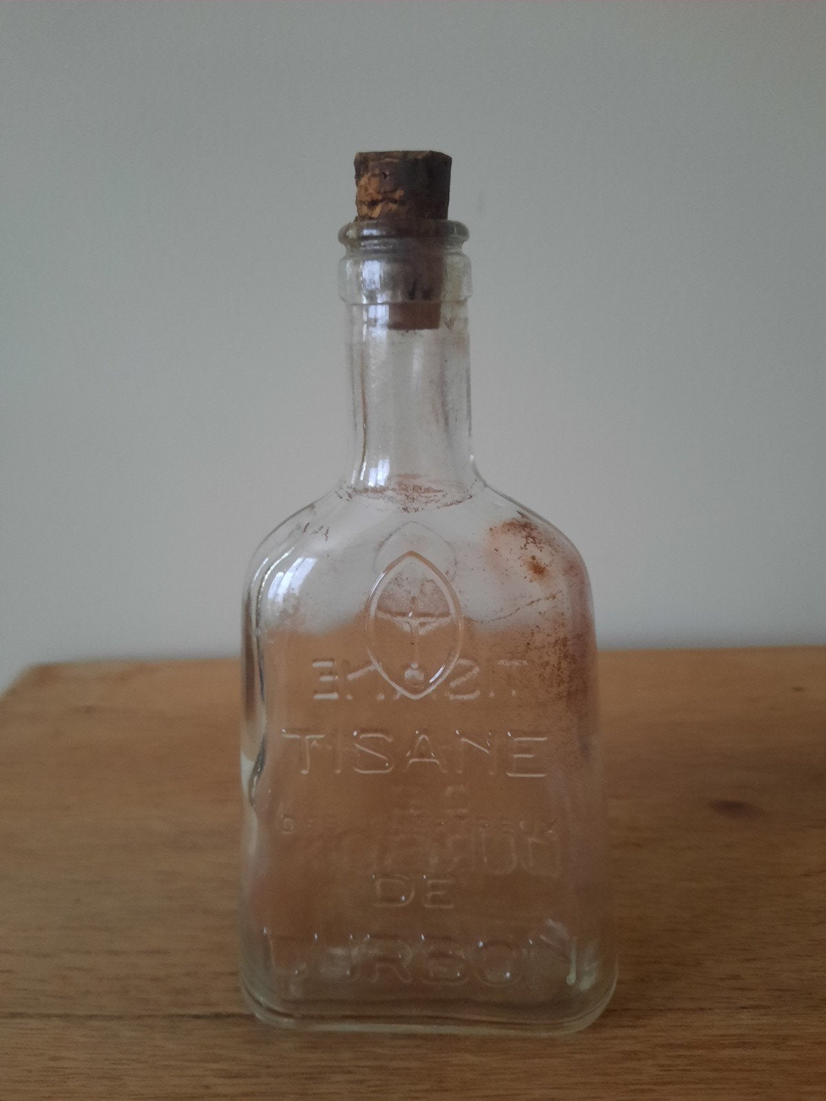 Antieke apothekersfles, Tisane de Durbon, Ophalen of Verzenden