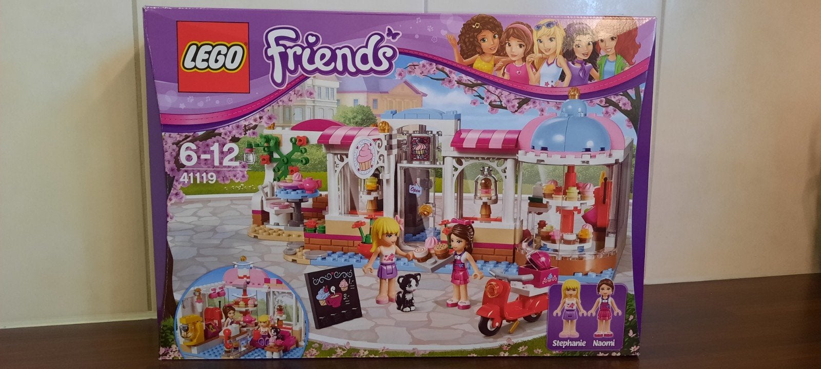 Lego Friends - 41119 Heartlake cupcake café - compleet, Kinderen en Baby's, Inclusief instructies, Lego, Friends, Ophalen of Verzenden
