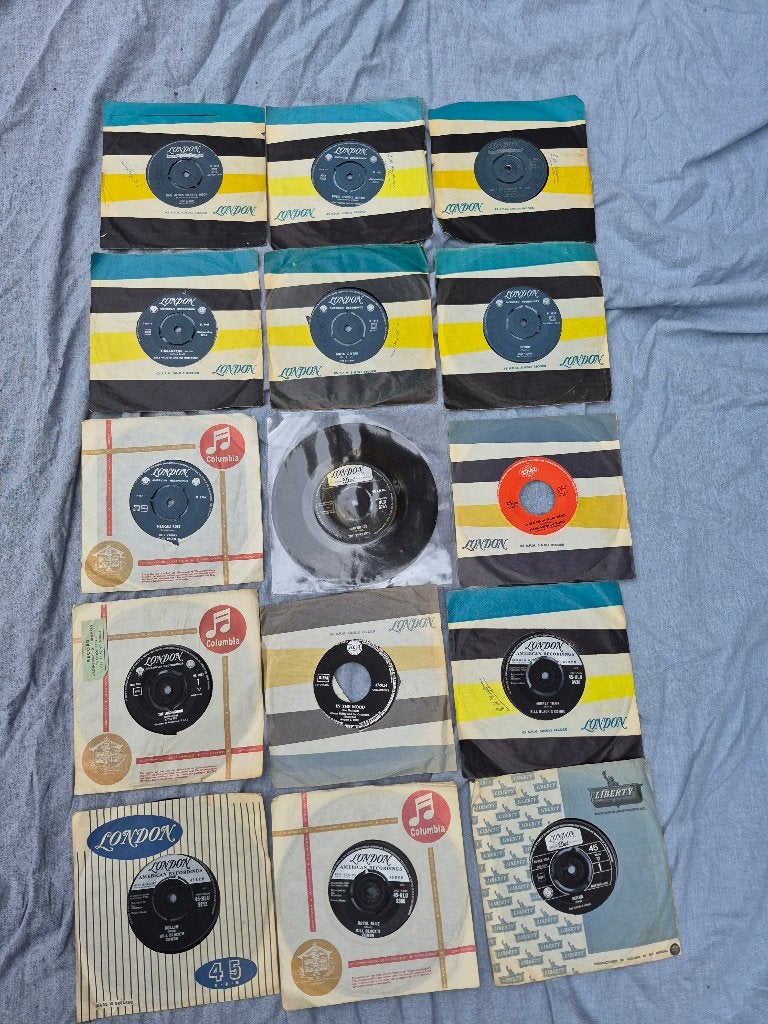 Singels, heel veel, Rok en Rol, Jazz, blues etc af ca. 1960, Cd's en Dvd's, Vinyl Singles, Ophalen, Gebruikt, Originele persing