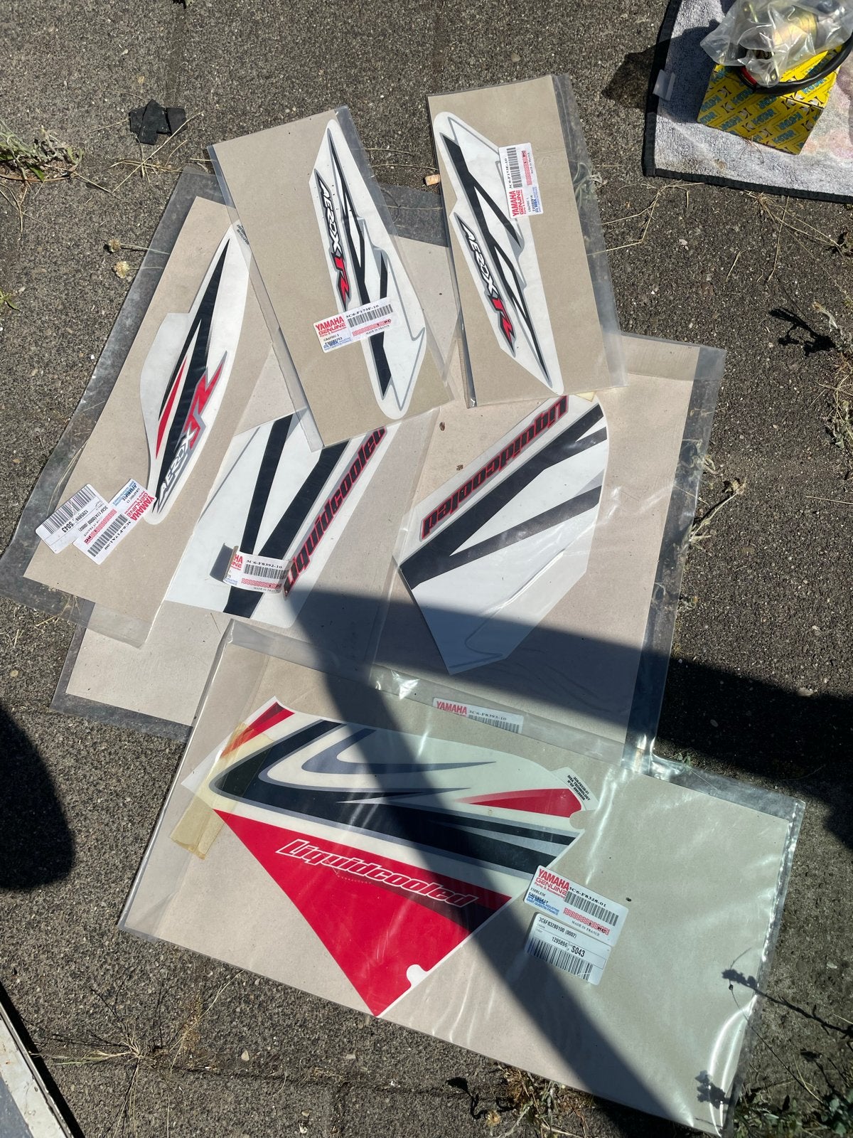 Yamaha Aerox Stickers - Origineel en Nieuw, Ophalen of Verzenden, Nieuw, Benzine, Aerox