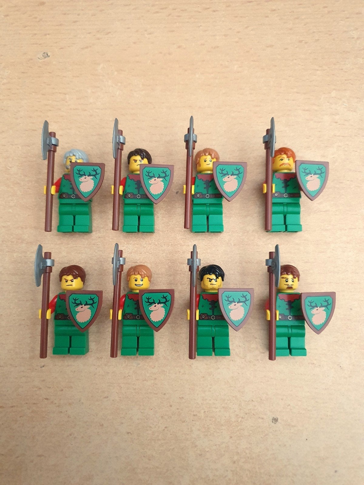 Lego Castle Medieval Forestmen Knights Ridders Minifiguren, Verzenden, Lego