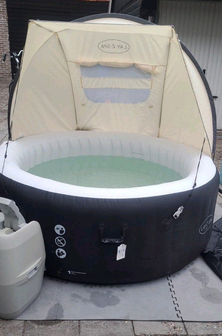 Bestway Lay-Z-Spa Miami Jacuzzi Air Jet System, Ophalen, Zo goed als nieuw, Filter, Opblaasbaar