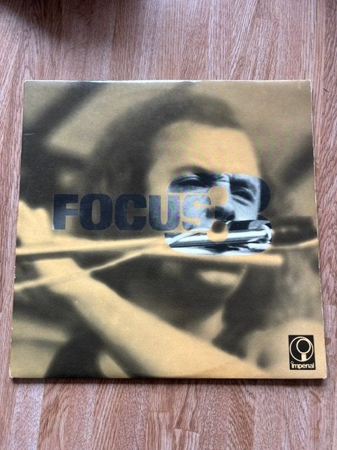 LP Focus 3 / Thijs v. Leer, Jan Akkerman, Bert R, Pierre vdL, Pop, Ophalen of Verzenden, Zo goed als nieuw, Beschermende buitenhoes