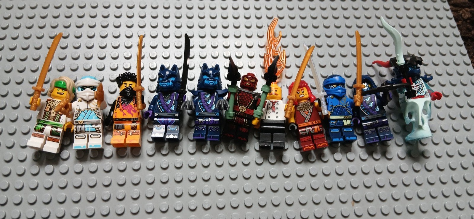 Lego Ninjago poppetjes, Gebruikt, Lego, Ophalen of Verzenden, Minifiguur
