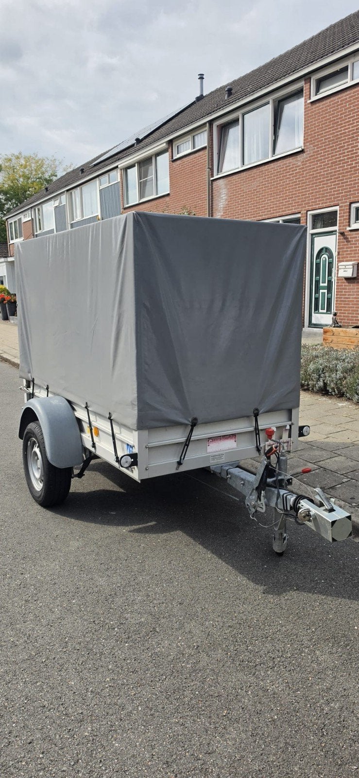 Koch aluminium aanhanger (geremd, 1000 kg) –, Ophalen of Verzenden, Gebruikt