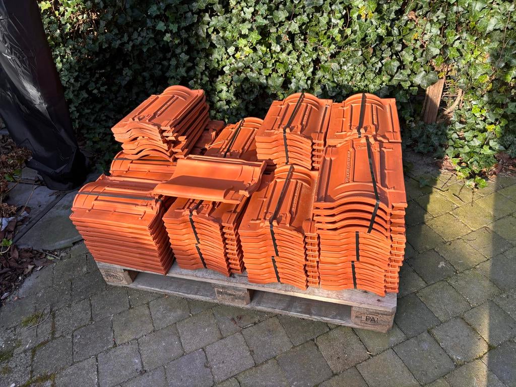 VHV Dakpannen, Ophalen, Steen of Klei, Nieuw, 15 m² of meer