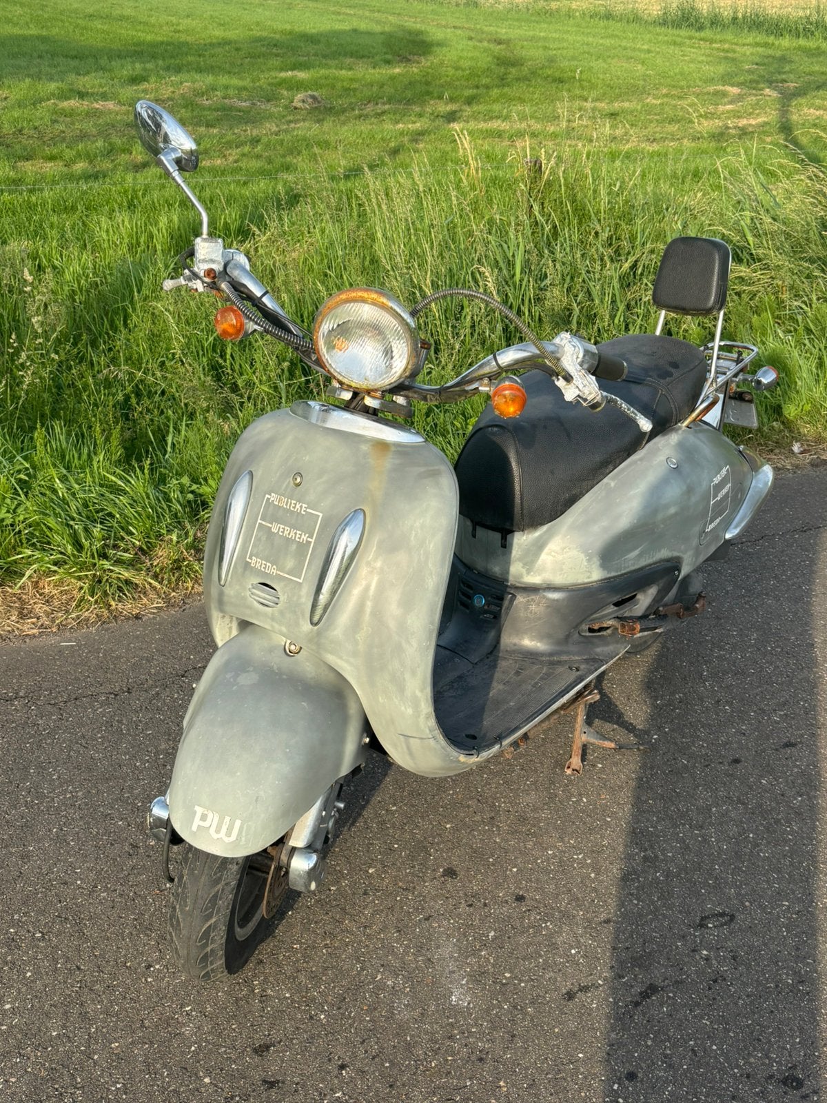 retro scooter 50cc, Ophalen, Gebruikt, Benzine, Overige merken