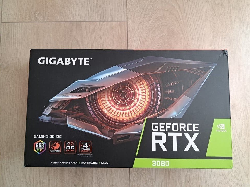 GIGABYTE GeForce RTX 3080 GAMING OC 12G Videokaart, Computers en Software, Videokaarten, GDDR6, PCI-Express 4, Ophalen of Verzenden