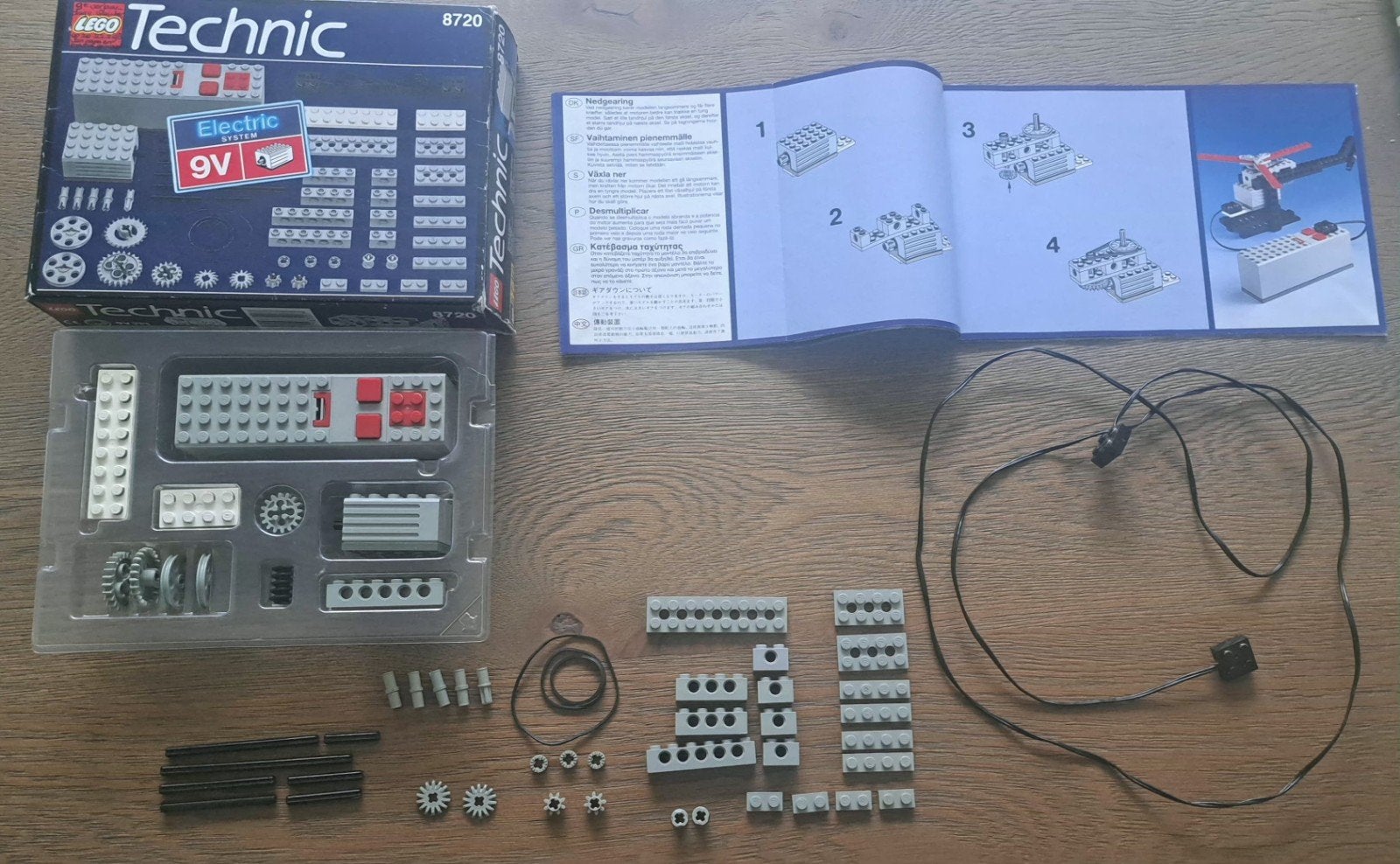 Lego Technic 8720 9v motor set, Kinderen en Baby's, Speelgoed | Duplo en Lego, Compleet, Gebruikt, Lego, Ophalen of Verzenden