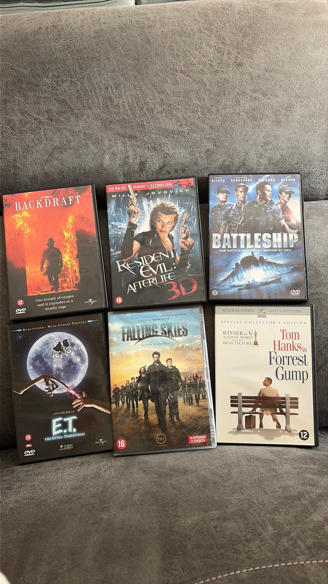 Verschillende DVD’s, Alle leeftijden, Ophalen, Zo goed als nieuw
