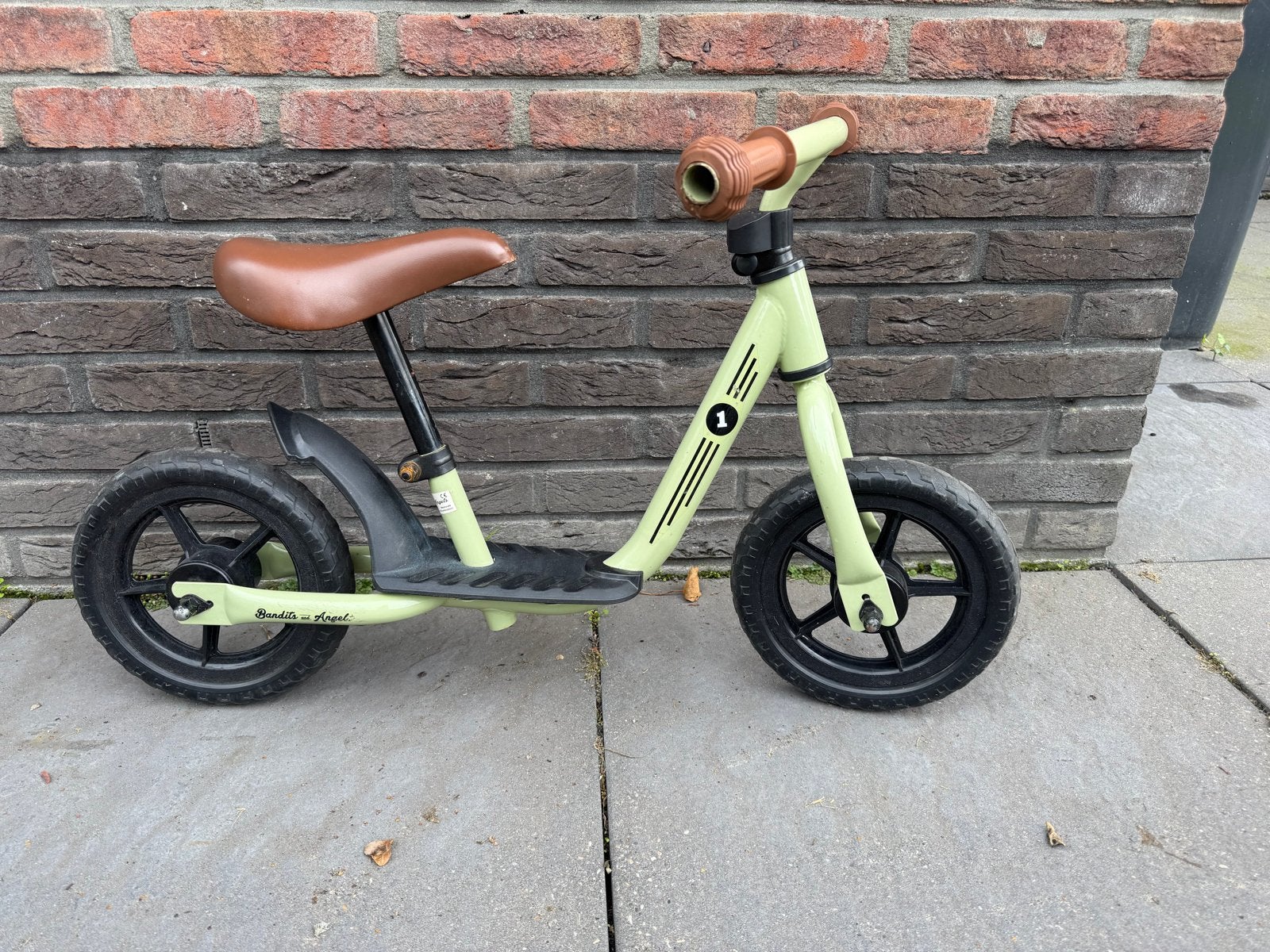 Bandits and Angel loopfiets - Groen, Ophalen, Gebruikt