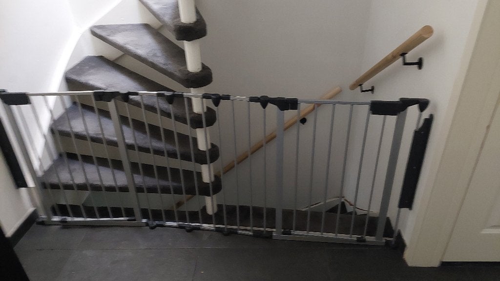 Dubbel traphek €50, Kinderen en Baby's, Traphekjes, Ophalen, Gebruikt, Aluminium, 115 cm of meer