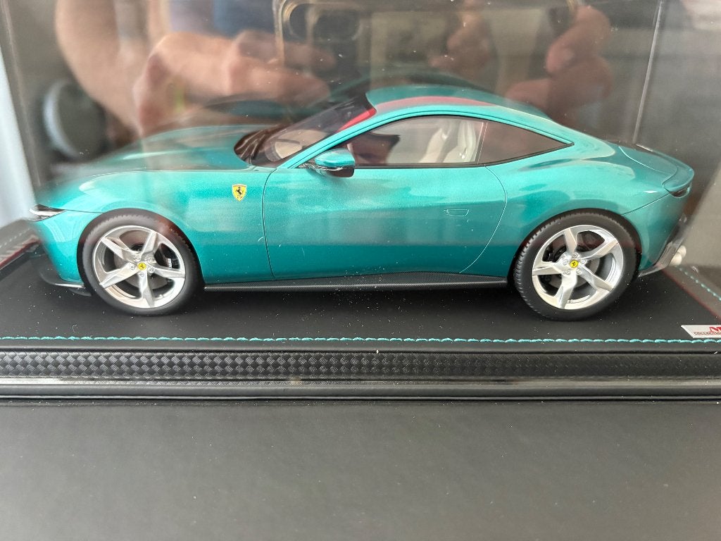1:18 MR Collection Ferrari Amalfi verde, Verzenden, Nieuw, Auto, Overige merken