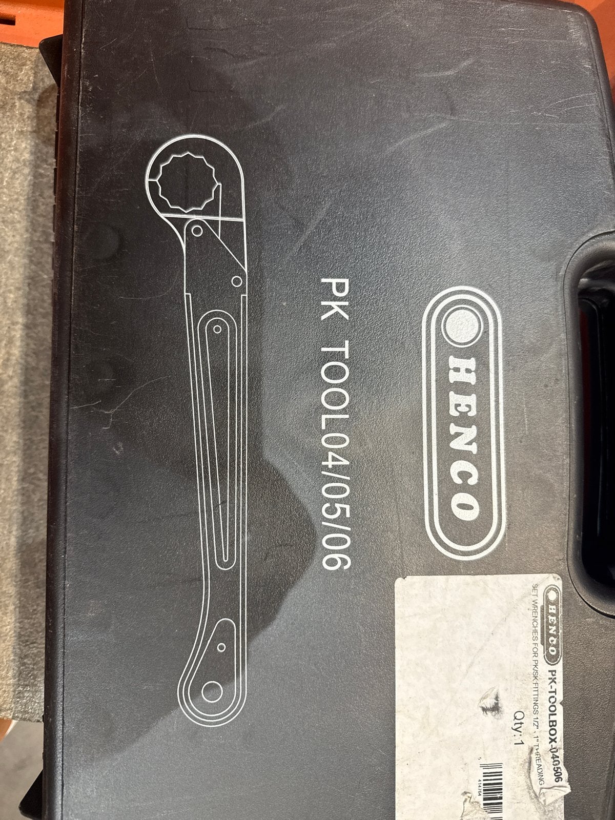 Henco PK-Toolbox J40506 sleutelset voor fittingen, Ophalen of Verzenden, Nieuw, Sleutel/ratel, Overige merken