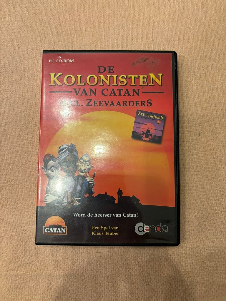 Pc game de kolonisten van catan en zeevaarders op cd-rom!, Spelcomputers en Games, Avontuur en Actie, 1 speler, Eén computer, Ophalen of Verzenden