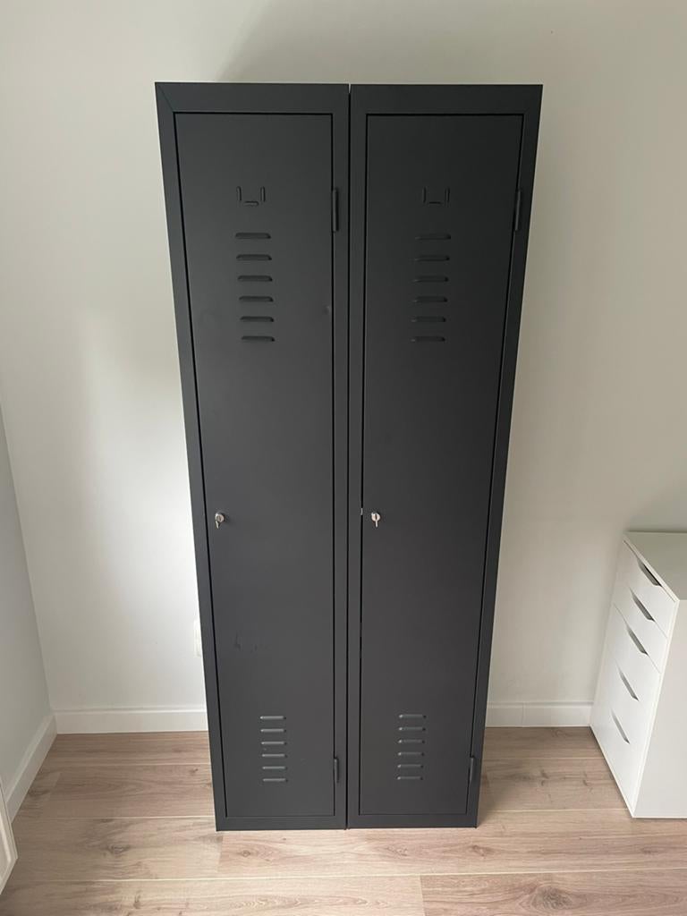 Lockers zwart, Ophalen, Zo goed als nieuw, Modern industrieel