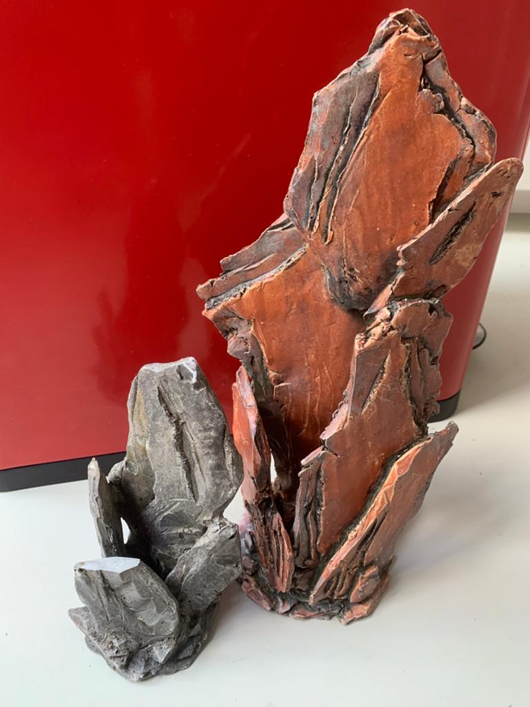 biOrb Slate Stack Ornament - Large, Red (46125), Ophalen of Verzenden, Leeg aquarium