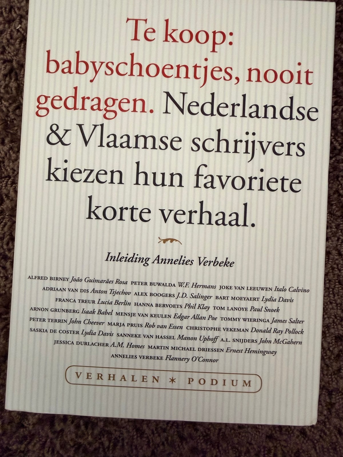 Te koop: babyschoentjes, nooit gedragen - Gloednieuw, Boeken, Literatuur, Nieuw, Ophalen of Verzenden