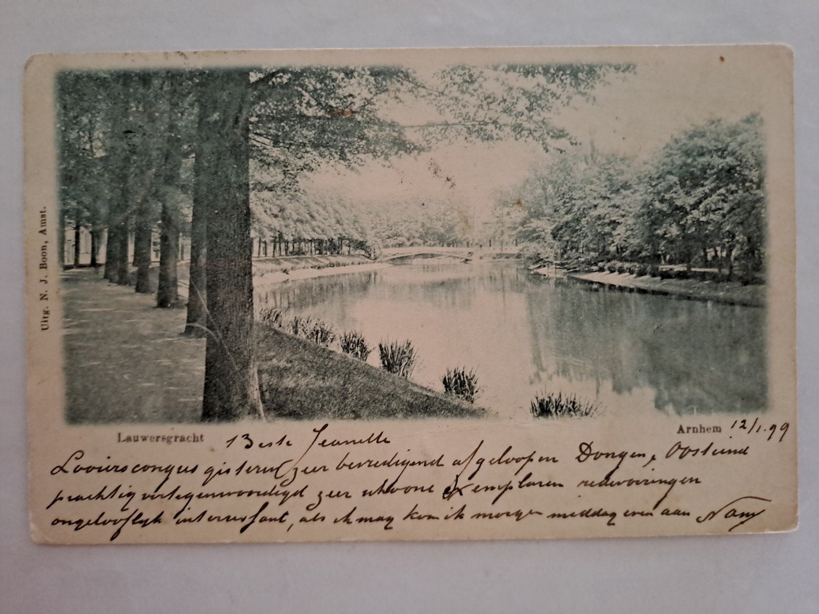 Arnhem,  lauwersgracht, Ophalen of Verzenden, Gelderland