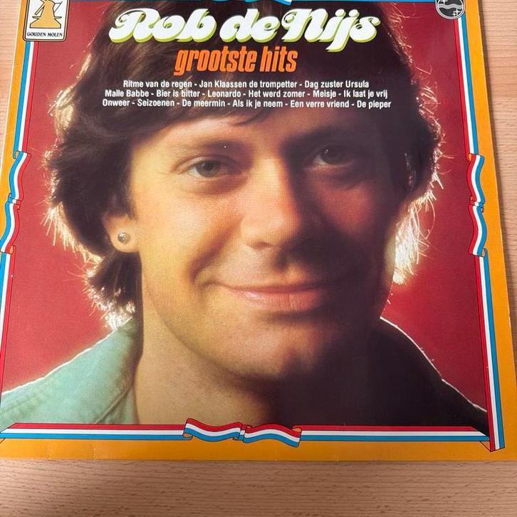 Rob de Nijs - Grootste Hits LP, Cd's en Dvd's, Vinyl | Nederlandstalig, Ophalen of Verzenden, Gebruikt, 12 inch, Levenslied of Smartlap