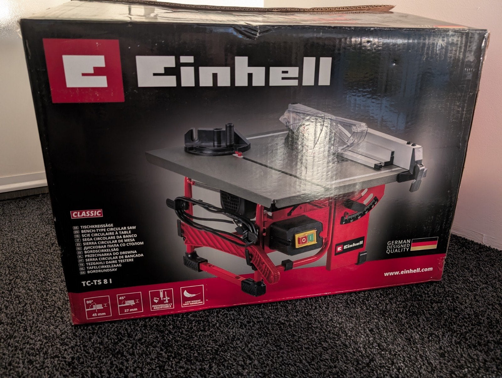 EINHELL Tafelcirkelzaag TC-TS 8 I - 1 week oud, Ophalen, Cirkelzaag, Einhell, Zo goed als nieuw