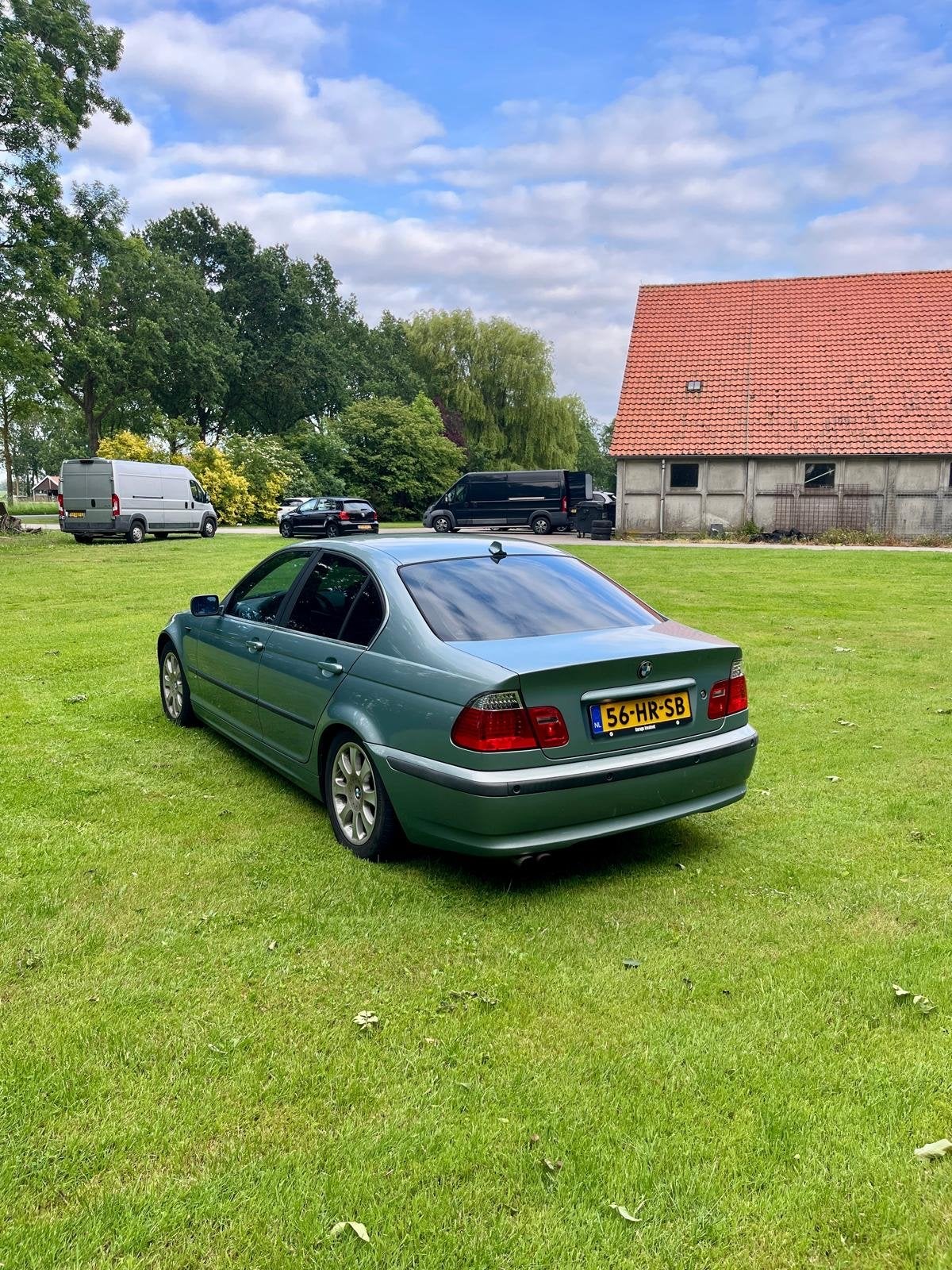 BMW 3-Serie 2.5 I 325 AUT 2001 Groen, Auto's, Automaat, Achterwielaandrijving, Zwart, Particulier