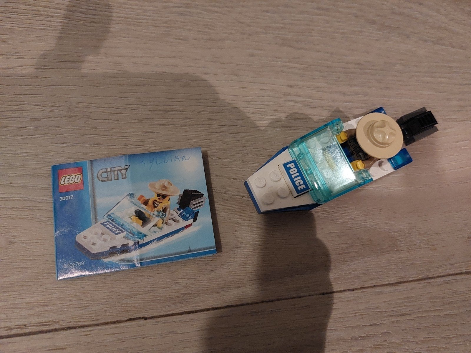 Lego city politie boot, Ophalen of Verzenden, Zo goed als nieuw