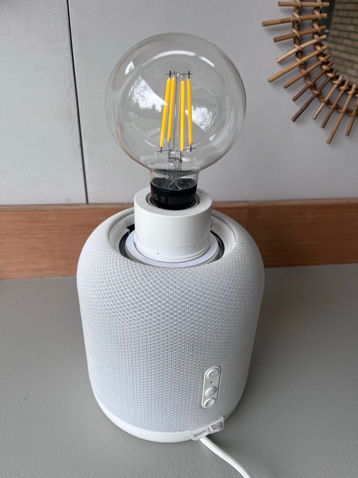 IKEA/Sonos Symfonisk Tafellamp Speaker ✅, Slimme speaker, WiFi, Ophalen of Verzenden, Zo goed als nieuw