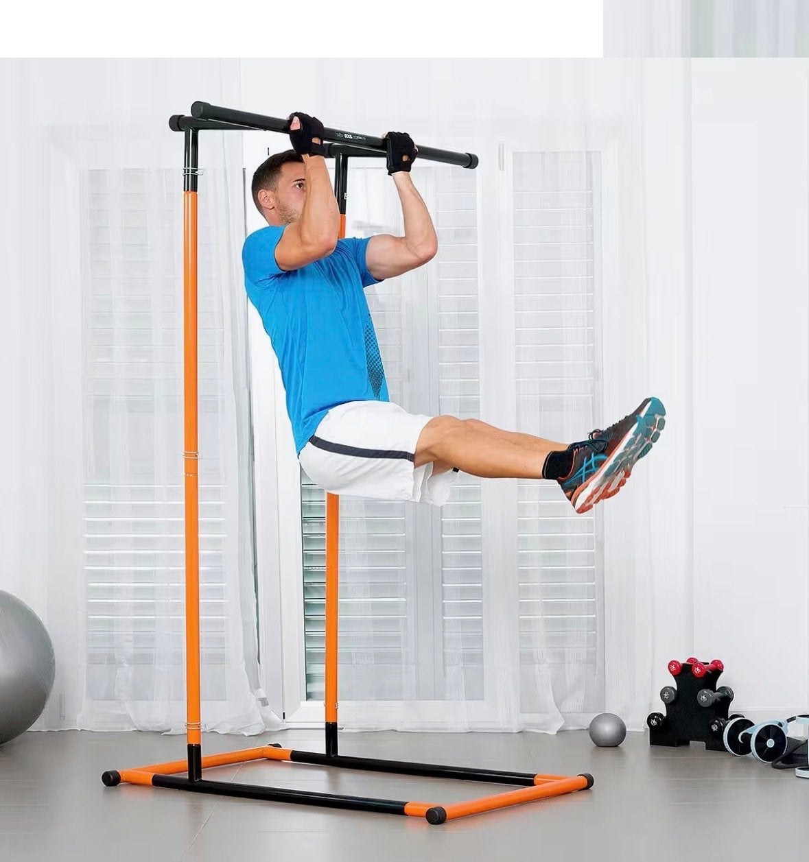 Pull up en fitness station (zo goed als nieuw), Ophalen, Zo goed als nieuw, Armen, Overige typen