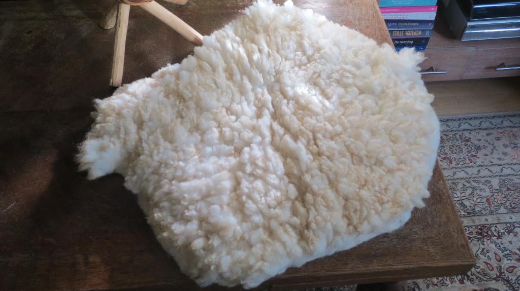 stoel "kussen", Texelaar schaapsvacht, gevilte vacht, wol, Verzenden, Nieuw